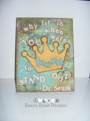 Dr. Seuss Canvas-It's time to stand out!